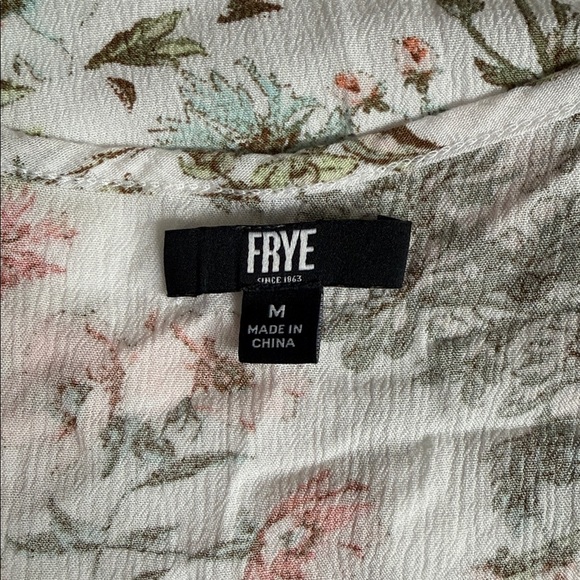 Frye Floral Gauze Button-Down Midi Sundress - Picture 4 of 7